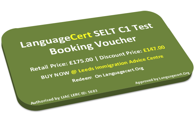 Languagecert International ESOL SELT C1 From £170.00