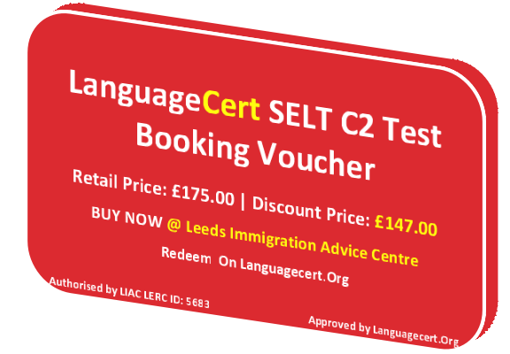 Languagecert International ESOL SELT C1 From £170.00